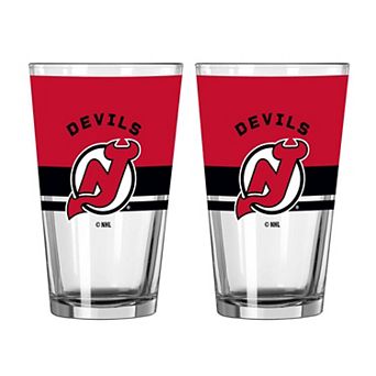 Logo Brands New Jersey Devils Two-Piece 16oz. Horizon Pint Glass Set