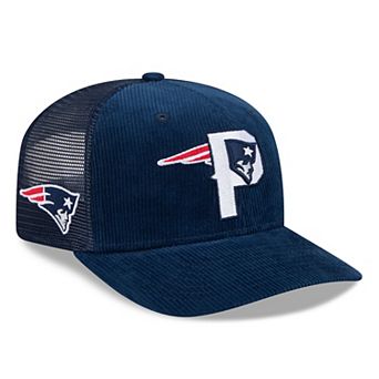 Men's New Era Navy New England Patriots Deceptor 9SEVENTY Adjustable Hat