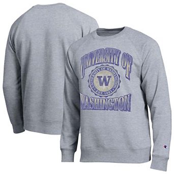 Men's Champion Heather Gray Washington Huskies All-Star Sweatshirt