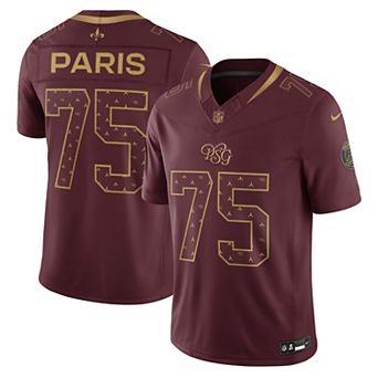 Men's Nike Burgundy Paris Saint-Germain x NFL Vapor F.U.S.E. Stitched Limited Jersey