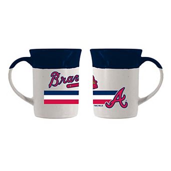 The Memory Company Atlanta Braves 15oz. Ceramic Speckled Mug