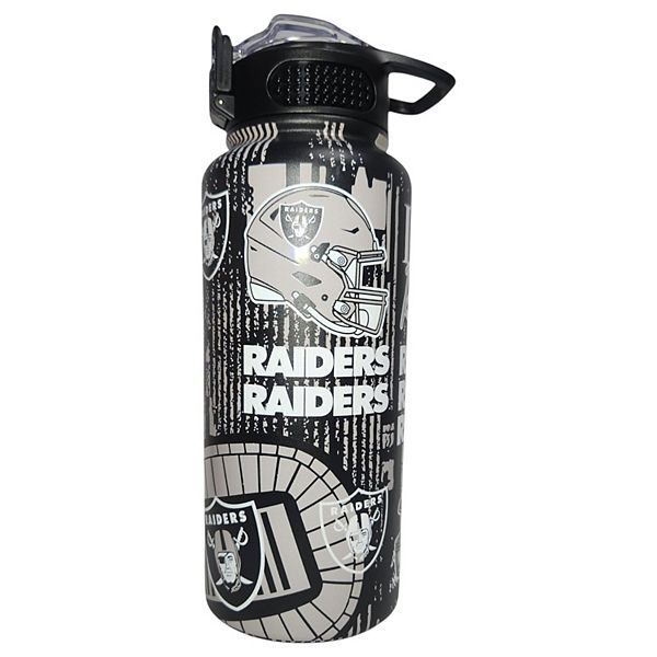 Pegasus Las Vegas Raiders 32oz. Home Field Mashup Stainless Steel ProPress Water Bottle