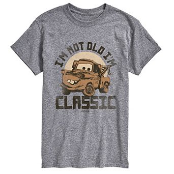 Men's Disney's Cars Mater "I'm Not Old, I'm Classic" Short Sleeve Graphic Tee