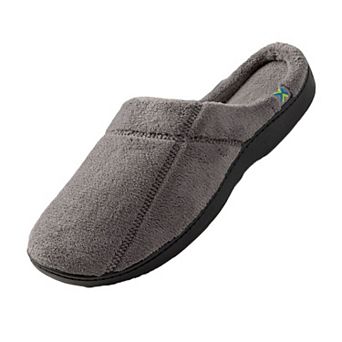 Roxoni Men's Plush Fleece Scuff Slippers