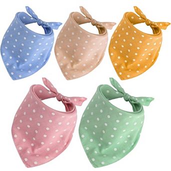 5 Pack Dog Bandanas