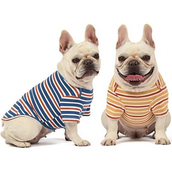 2 Pack Cotton Dog Shirts
