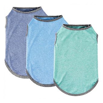 3 Pack Breathable Pet Shirts