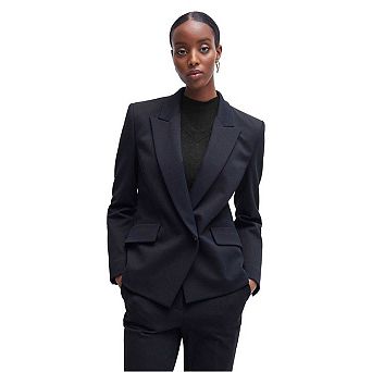 Boss Womens/Ladies Sleek Lapel Collar Regular Blazer
