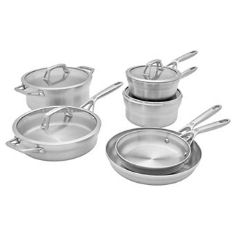 ZWILLING Motion Stainless Steel 10 pc Stainless Steel Cookware Set