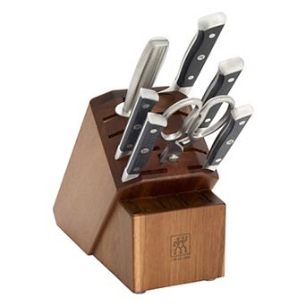 ZWILLING Spectrum 8 pc Knife Block Set - Acacia