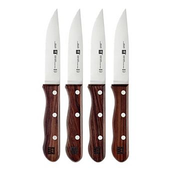 ZWILLING 4 pc Steakhouse Steak Knife Set with Storage Case