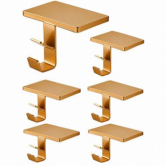6-Pack 2 in 1 Christmas Stocking Holders For Mantle Garland Hangers