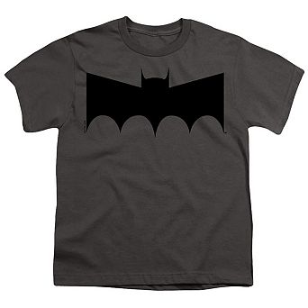Batman 50s Batman Logo Short Sleeve Youth T-Shirt