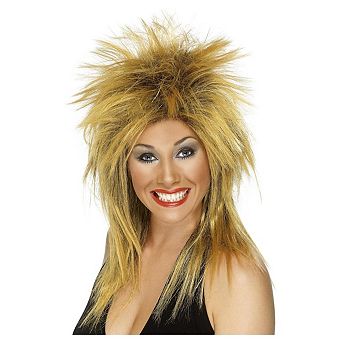 Smiffys Womens/Ladies Rock Diva Wig