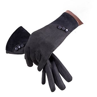 Women's Running Windproof Lined Touch‑Screen Winter Gloves