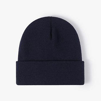 Soft Breathable Stretchy Winter Cuffed Beanie Unisex Cozy Warm Outdoor Cap