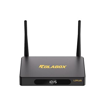 ColaBox L2 Plus 4K Android TV Streaming Box, 4GB RAM 64GB, WiFi, Voice Remote, Android 14