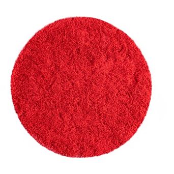 Modern Round Shag Area Rug Carpet, Soft Fluffy Non-Slip Rug for Living Room Bedroom Home Decor