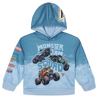 Monster Jam Sublimated Fleece Hooded Sweatshirt