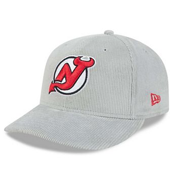 Men's New Era Gray New Jersey Devils Corduroy 59FIFTY Fitted Hat