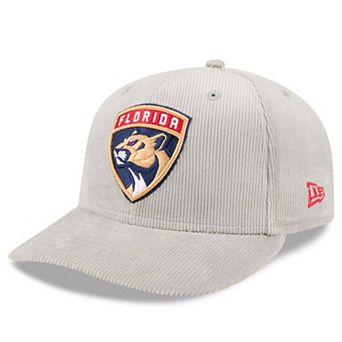 Men's New Era Gray Florida Panthers Corduroy 59FIFTY Fitted Hat
