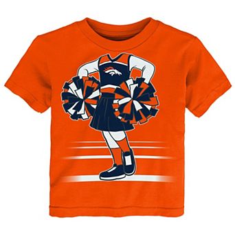 Girls Toddler Outerstuff Orange Denver Broncos Game Fit T-Shirt