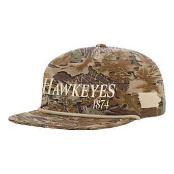 Unisex Uscape Apparel Camo Iowa Hawkeyes Traditional Trail Golfer Adjustable Hat