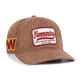 Men's '47 Brown Washington Commanders Corduroy Patch Hitch Adjustable Hat