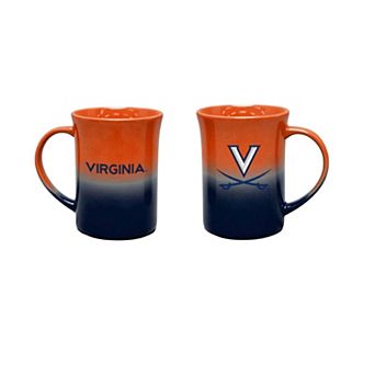 The Memory Company Virginia Cavaliers Two-Pack 15oz. Ceramic Ombre Mug Set