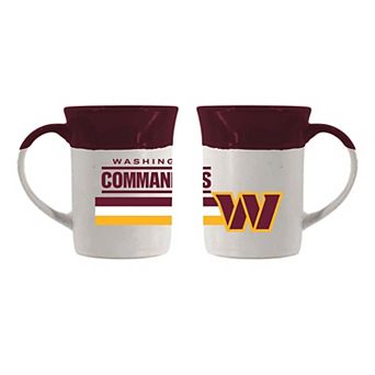 The Memory Company Washington Commanders 15oz. Ceramic Speckled Mug