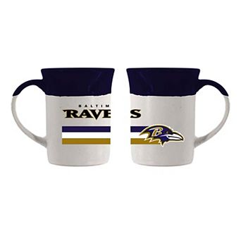 The Memory Company Baltimore Ravens 15oz. Ceramic Speckled Mug