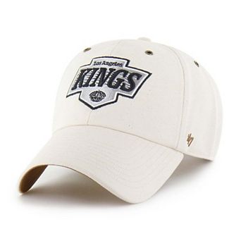 Men's '47 x Carhartt Cream Los Angeles Kings Undyed Clean Up Adjustable Hat