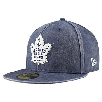 Men's New Era Navy Toronto Maple Leafs Washed 59FIFTY Fitted Hat