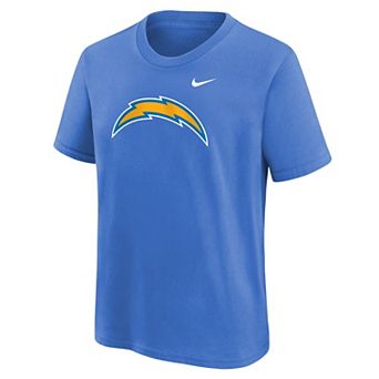 Youth Nike Powder Blue Los Angeles Chargers Logo T-Shirt