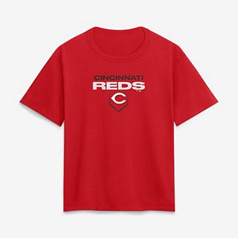 Women's Fanatics Athletic Red Cincinnati Reds Legacy T-Shirt
