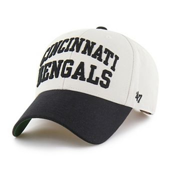 Men's '47 Bone Cincinnati Bengals Broke Line MVP Adjustable Hat