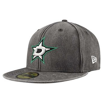 Men's New Era Black Dallas Stars Washed 59FIFTY Fitted Hat