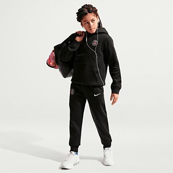 Youth Nike Black Paris Saint-Germain Club Fleece Jogger Pants