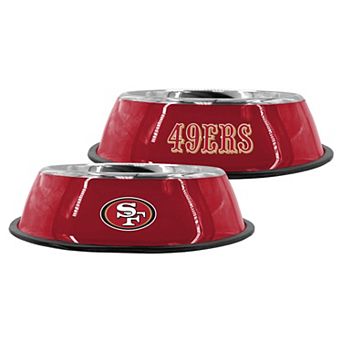The Memory Company San Francisco 49ers 9" Stainless Steel Pet Bowl
