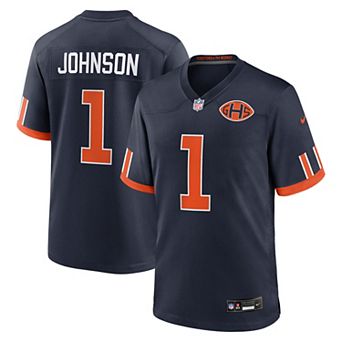 Men's Nike Jaylon Johnson Navy Chicago Bears 2026 Rivalries Collection Game Jersey