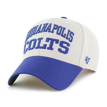 Men's '47 Bone Indianapolis Colts Broke Line MVP Adjustable Hat