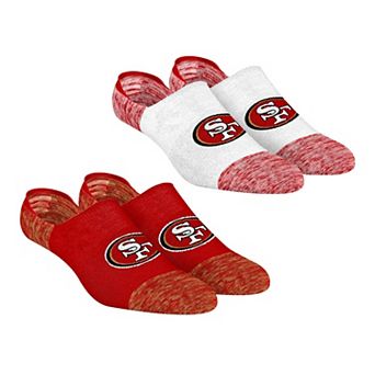 Unisex Rock Em San Francisco 49ers Two-Pack Marl No-Show Socks