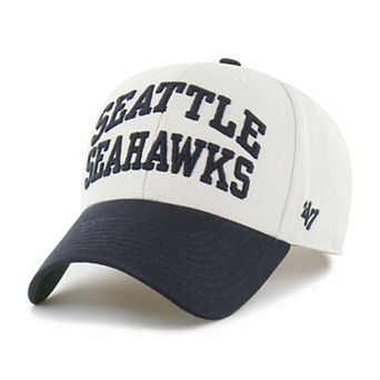 Men's '47 Bone Seattle Seahawks Broke Line MVP Adjustable Hat