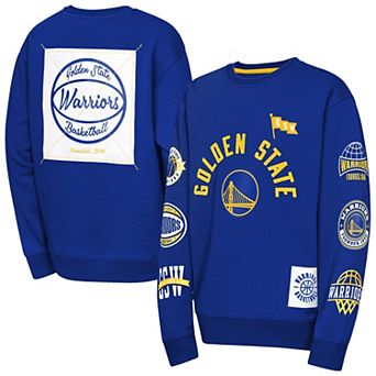 Youth Outerstuff Royal Golden State Warriors Decorated Honor Sweatshirt