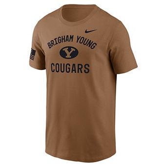 Men's Nike Brown BYU Cougars 2026 Military Appreciation Dri-FIT T-Shirt