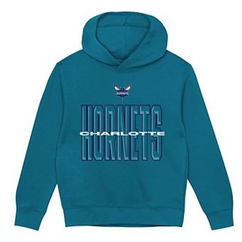 Preschool Outerstuff Teal Charlotte Hornets Field General Fleece Hoodie