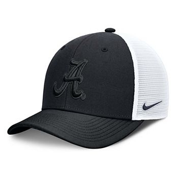 Unisex Nike Black Alabama Crimson Tide Tonal Dri-FIT Rise Trucker Adjustable Hat
