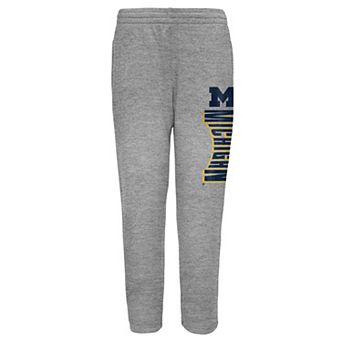 Preschool Outerstuff Gray Michigan Wolverines Jet Stream Jogger Pants