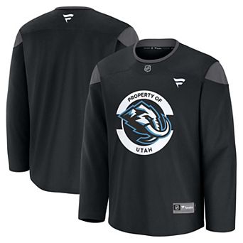 Men's Fanatics Black Utah Mammoth Practice Jersey