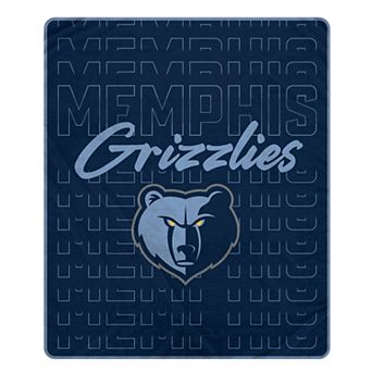 Pegasus Memphis Grizzlies Echo Script Fade 50" x 60" Ultra Soft Throw Blanket